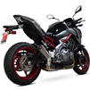 Scorpion Red Power Satin Titanium Exhaust - Kawasaki Z900 / Z900 A2 2017 - 2019 Thumbnail 4