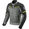 Rev It Airwave 3 Motorcycle Jacket & Trousers Grey Black Kit Thumbnail 4