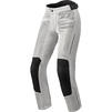 Rev It Airwave 3 Ladies Motorcycle Jacket & Trousers Silver Black Kit Thumbnail 5