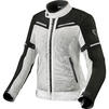 Rev It Airwave 3 Ladies Motorcycle Jacket & Trousers Silver Black Kit Thumbnail 4