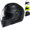 HJC I90 Plain Flip Front Motorcycle Helmet Thumbnail 1
