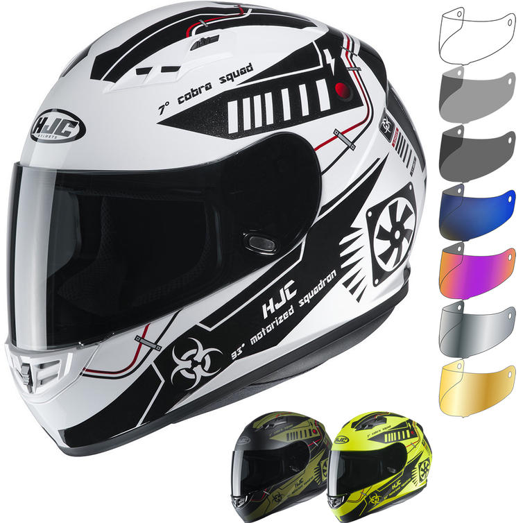 HJC CS15 Tarex Motorcycle Helmet & Visor Full Face Helmets