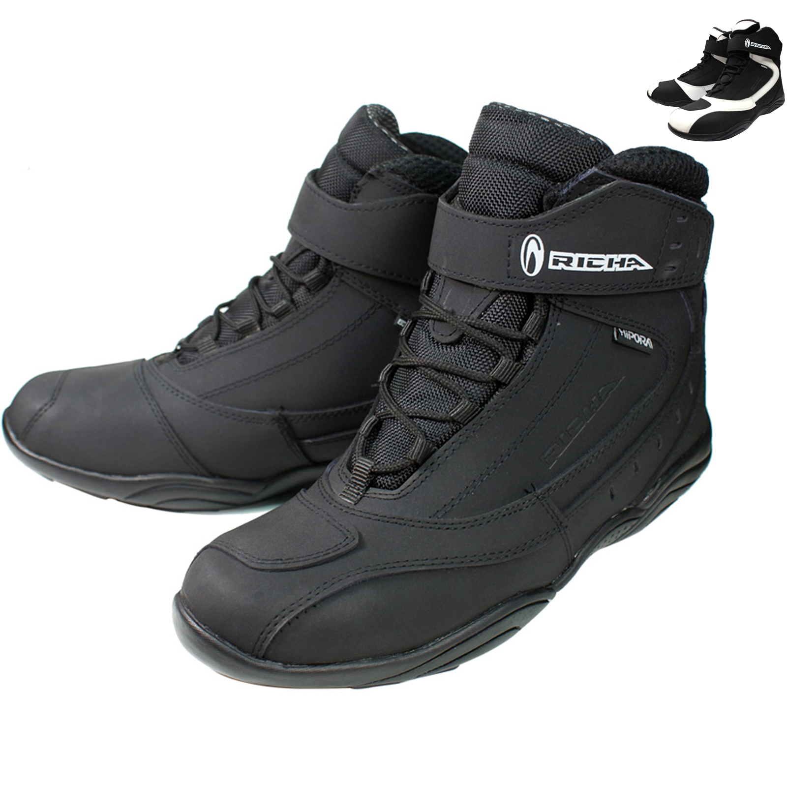 Short waterproof motorcycle boots Clearance