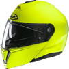 HJC I90 Plain Flip Front Motorcycle Helmet & Visor Thumbnail 6