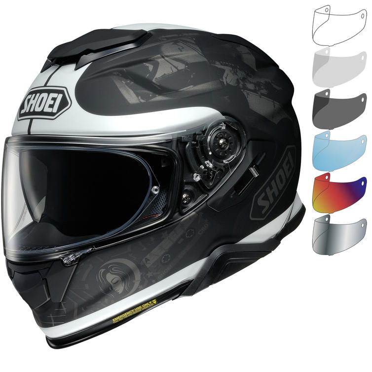 Shoei GTAir 2 Reminisce Motorcycle Helmet & Visor New Arrivals