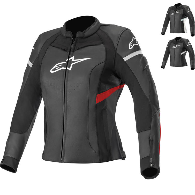 Alpinestars Stella Kira Ladies Leather Motorcycle Jacket