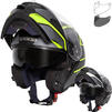 Spada Orion Slate Flip Front Motorcycle Helmet & Visor Thumbnail 1