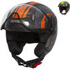 Spada Hellion Arrow Open Face Motorcycle Helmet Thumbnail 1