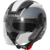 Spada Lycan Strobe Open Face Motorcycle Helmet & Visor Thumbnail 6