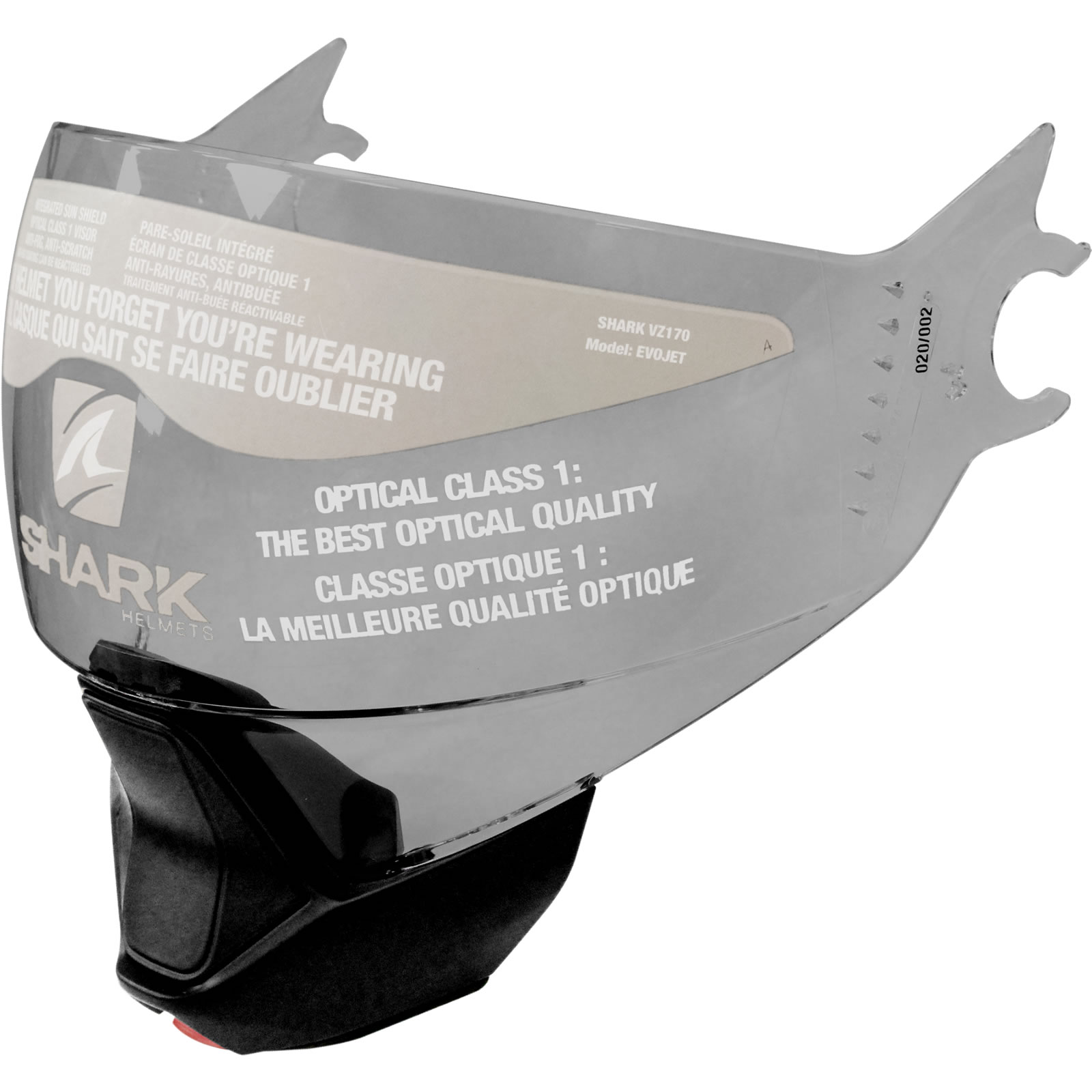 shark evojet visor