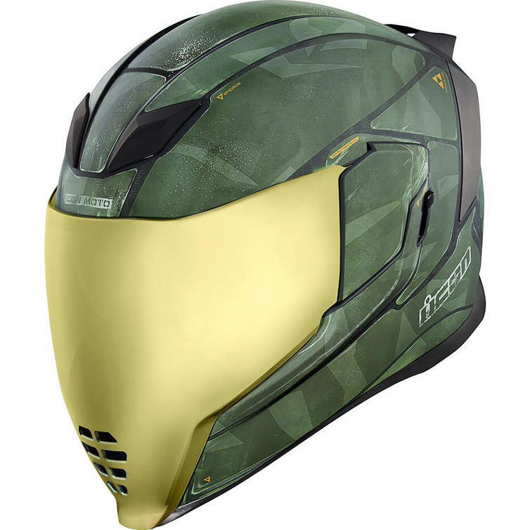 Icon Airflite Battlescar 2 Motorcycle Helmet - Full Face Helmets ...