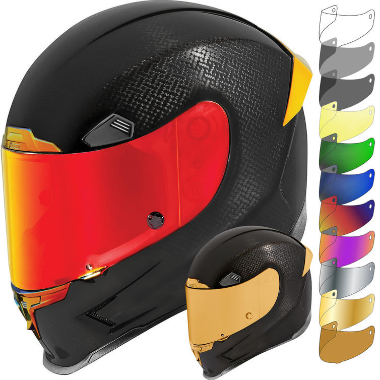 Icon Airframe Pro Carbon Motorcycle Helmet & Visor