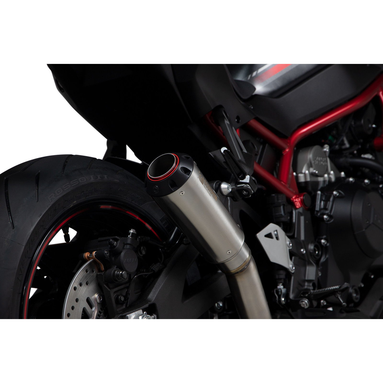 Kawasaki ZH2 2020 Scorpion Red Power Stainless Steel Slip-On ...