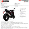 Scorpion Serket Taper Stainless Steel Slip-On Exhaust - Kawasaki Z H2 2020 - 2021 Thumbnail 11