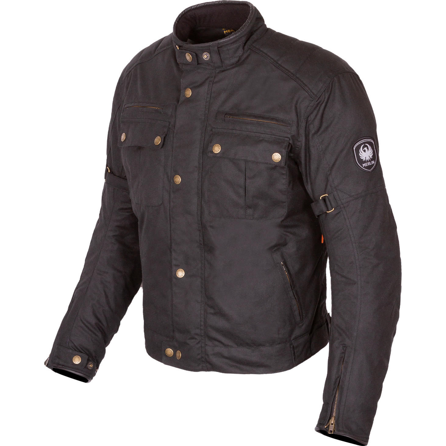 MERLIN BARTON II Wax Motorcycle Jacket Urban Bike Motorbike Modern Retro Textile Â£133.86 