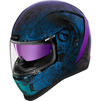 Icon Airform Chantilly Opal Motorcycle Helmet & Visor Thumbnail 5