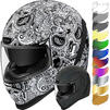 Icon Airform Chantilly Motorcycle Helmet & Visor Thumbnail 2