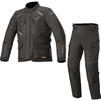 Alpinestars Andes DryStar v3 Motorcycle Jacket & Trousers Black Kit Thumbnail 1