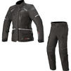 Alpinestars Andes DryStar v3 Motorcycle Jacket & Trousers Ice Grey Dark Grey Kit Thumbnail 1