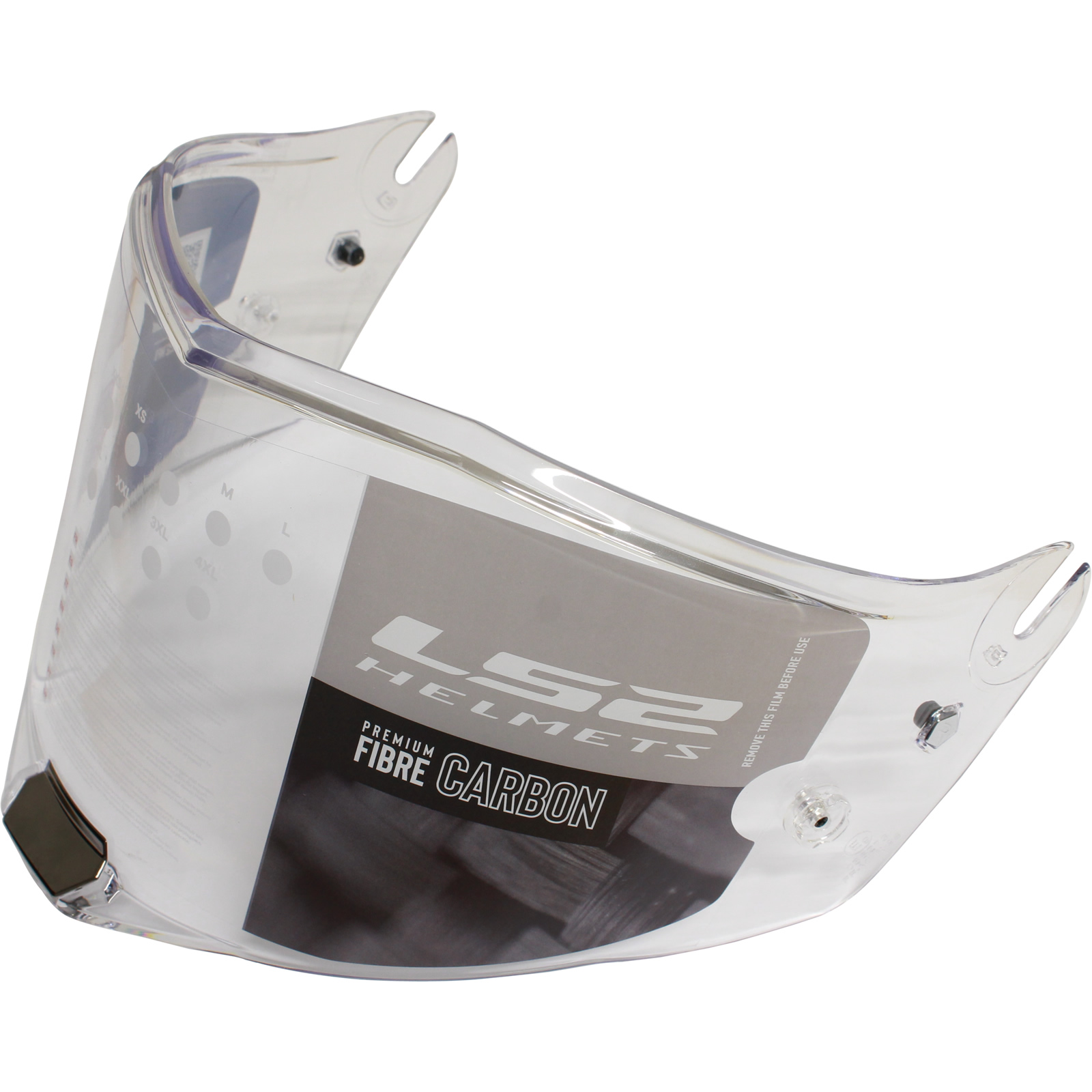 LS2 FF805 Thunder Visor Casco Moto Ricambio Scudo Di Ricambio Colorato Chiaro - Foto 9 di 15