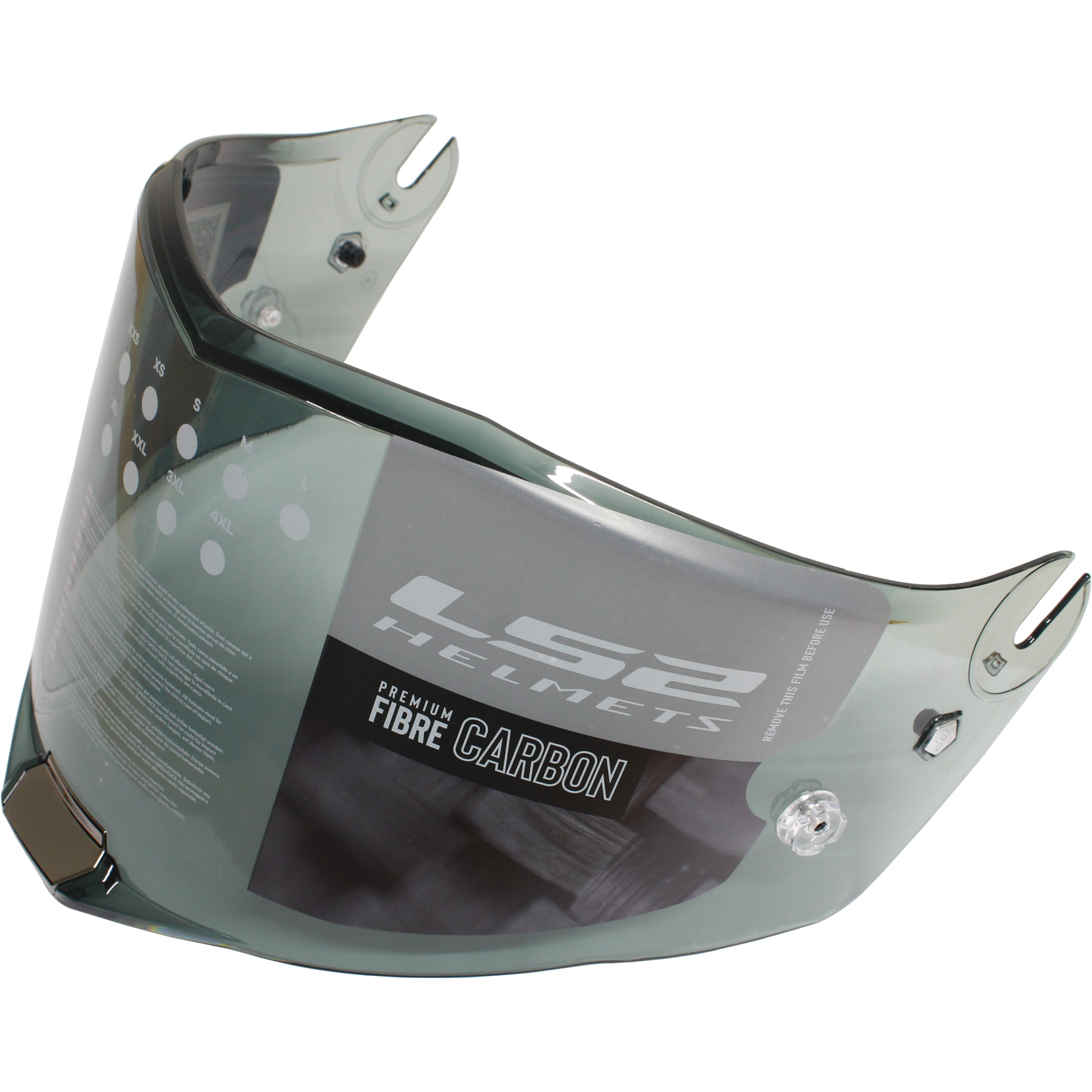 LS2 FF805 Thunder Visor Casco Moto Ricambio Scudo Di Ricambio Colorato Chiaro - Foto 14 di 15