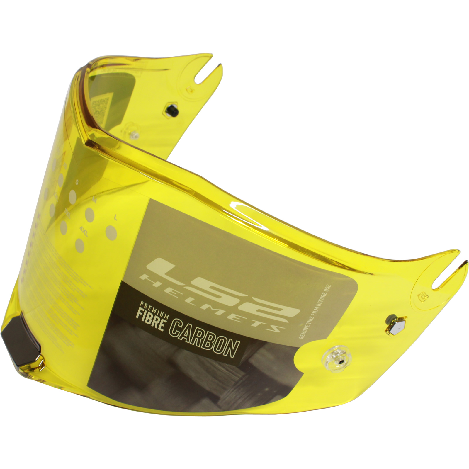 LS2 FF805 Thunder Visor Casco Moto Ricambio Scudo Di Ricambio Colorato Chiaro - Foto 15 di 15