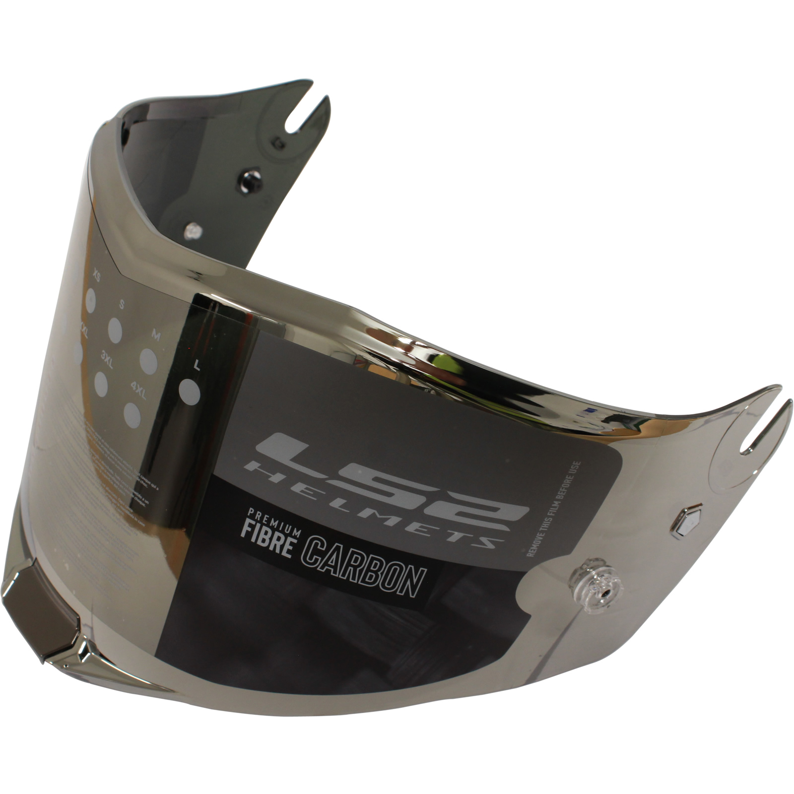 LS2 FF805 Thunder Visor Casco Moto Ricambio Scudo Di Ricambio Colorato Chiaro - Foto 13 di 15