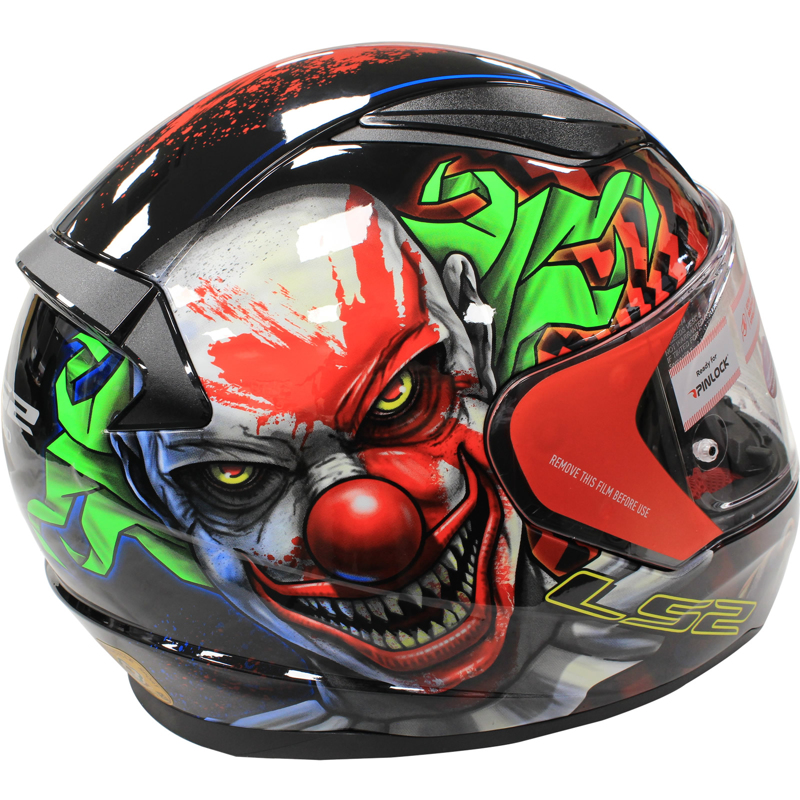 Motorradhelm LS2 FF353 RAPID II Happy Dreams 2 Visiere Integralhelm