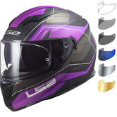LS2 FF320 Stream Evo Mercury Motorcycle Helmet & Visor