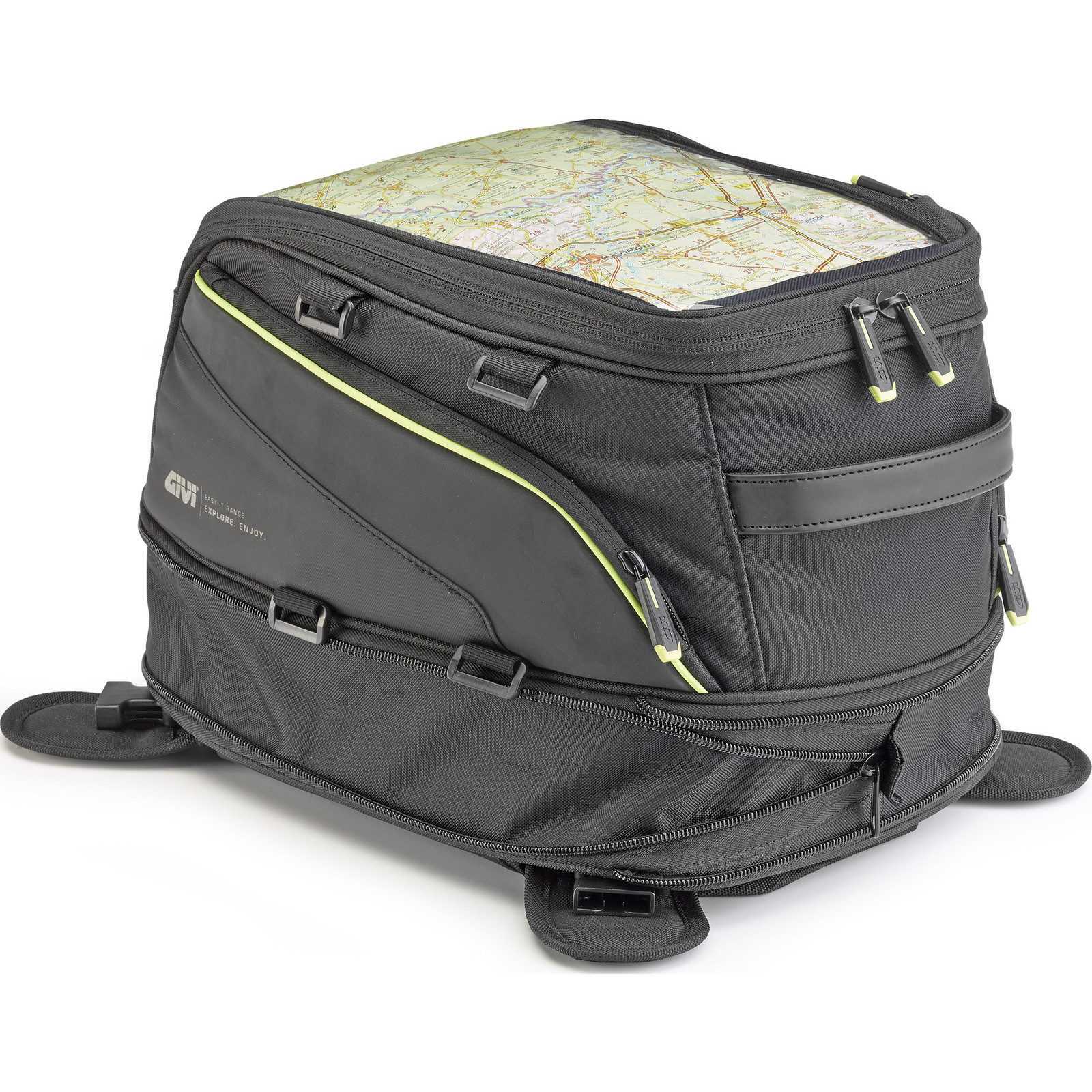 Givi EasyT Range Expandable Tank Bag 26L Black (EA130) New