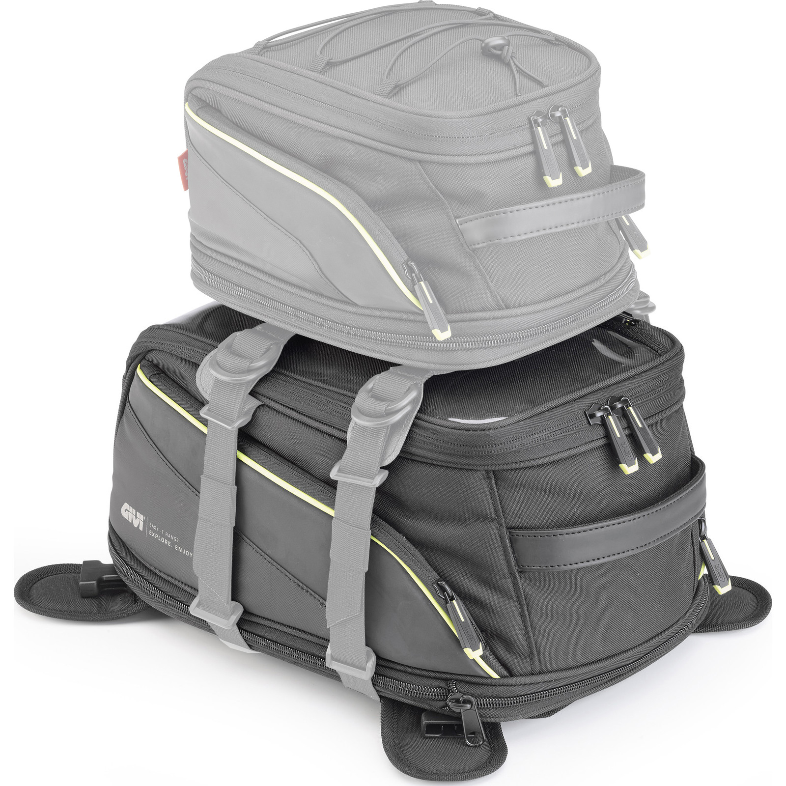 Givi EasyT Range Expandable Tank Bag 26L Black (EA130) New