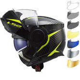 LS2 FF902 Scope Skid Flip Front Motorcycle Helmet & Visor