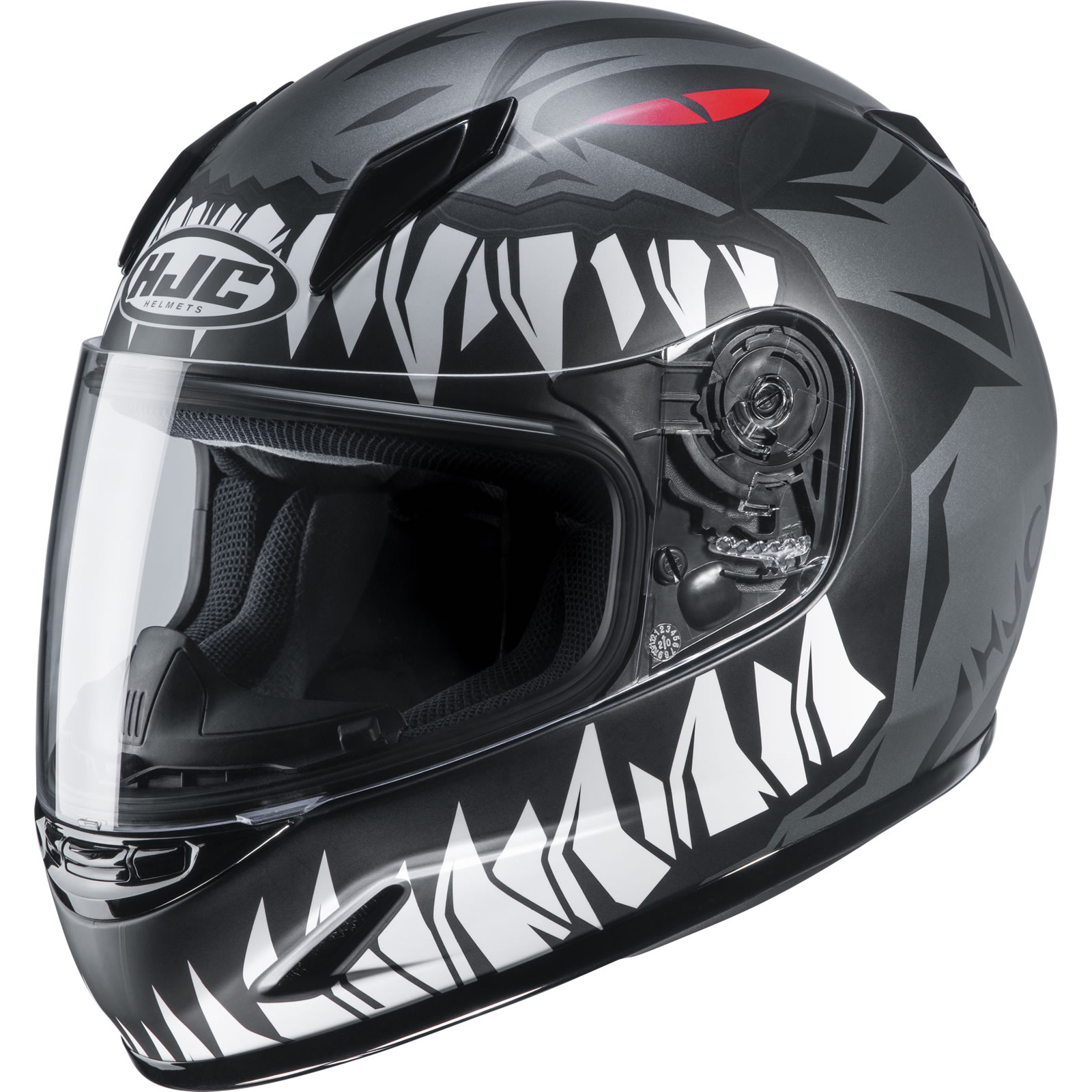 HJC CL-Y Zuky Youth Motorcycle Helmet & Visor - Full Face Helmets