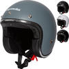 Spada Classic Plain Open Face Motorcycle Helmet Thumbnail 1
