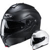 HJC C91 Plain Flip Front Motorcycle Helmet Thumbnail 2