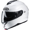 HJC C91 Plain Flip Front Motorcycle Helmet Thumbnail 4