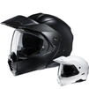 HJC C80 Plain Flip Front Motorcycle Helmet Thumbnail 1