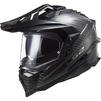 LS2 MX701 Explorer Carbon Solid Dual Sport Motorcycle Helmet Thumbnail 2