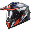 LS2 MX701 Explorer Carbon Focus Dual Sport Motorcycle Helmet Thumbnail 2