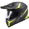 LS2 MX436 Pioneer Evo Router Dual Sport Motorcycle Helmet Thumbnail 3