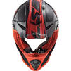 LS2 MX437 Fast Evo Roar Motocross Helmet Thumbnail 7