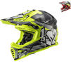 LS2 MX437 Fast Evo Crusher Motocross Helmet Thumbnail 1