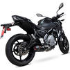 Scorpion Serket Taper Full System Carbon Fibre Exhaust - Kawasaki Z650 2017 - 2021 Thumbnail 5