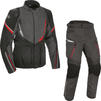 Oxford Montreal 4.0 Dry2Dry Motorcycle Jacket & Trousers Black Grey Red Thumbnail 2