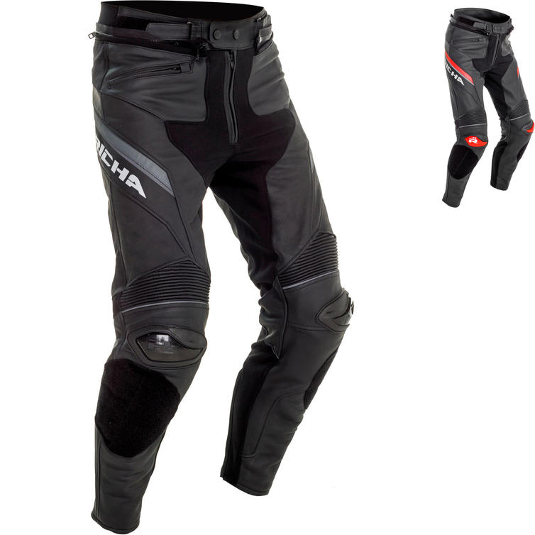 thumbnail image 2 of Richa Airvent Summer Motorcycle Trousers - Black Textile With Knee Protection (was £119.99) 2 of 6