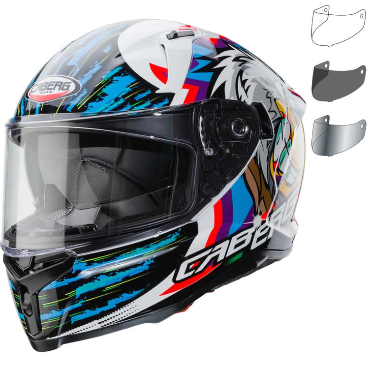 Caberg Avalon Hawk Motorcycle Helmet & Visor