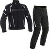 Richa Impact Motorcycle Jacket & Trousers Black Kit Thumbnail 2