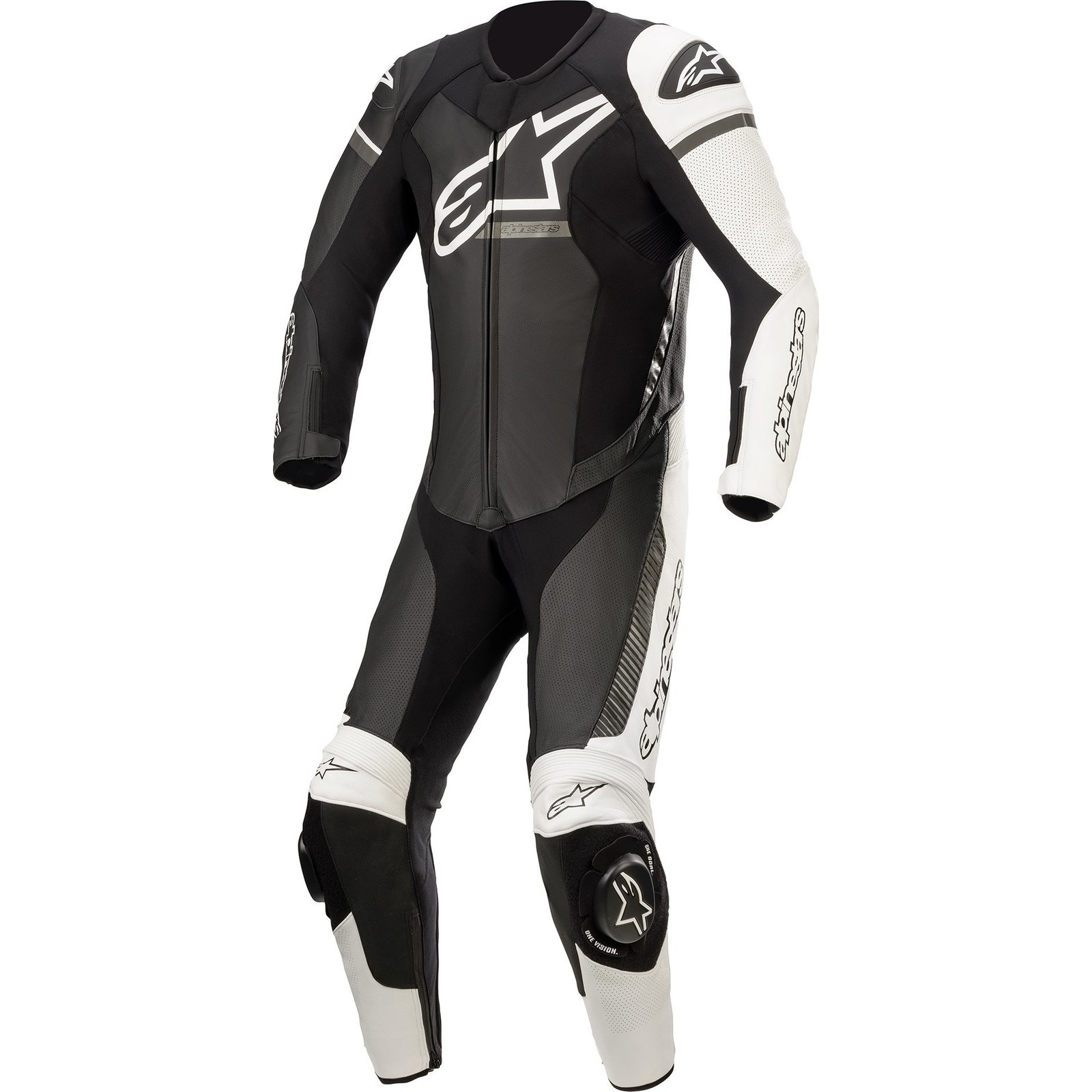 Alpinestars GP Force Phantom One Piece Leather Motorcycle Suit Motorbike Racing - Picture 15 of 30