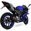 Scorpion Serket Taper Carbon Fibre Exhaust - Yamaha YZF R 125 Full System 2021 - 2022 Thumbnail 6