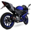 Scorpion Serket Taper Carbon Fibre Exhaust - Yamaha YZF R 125 Full System 2021 - 2022 Thumbnail 6